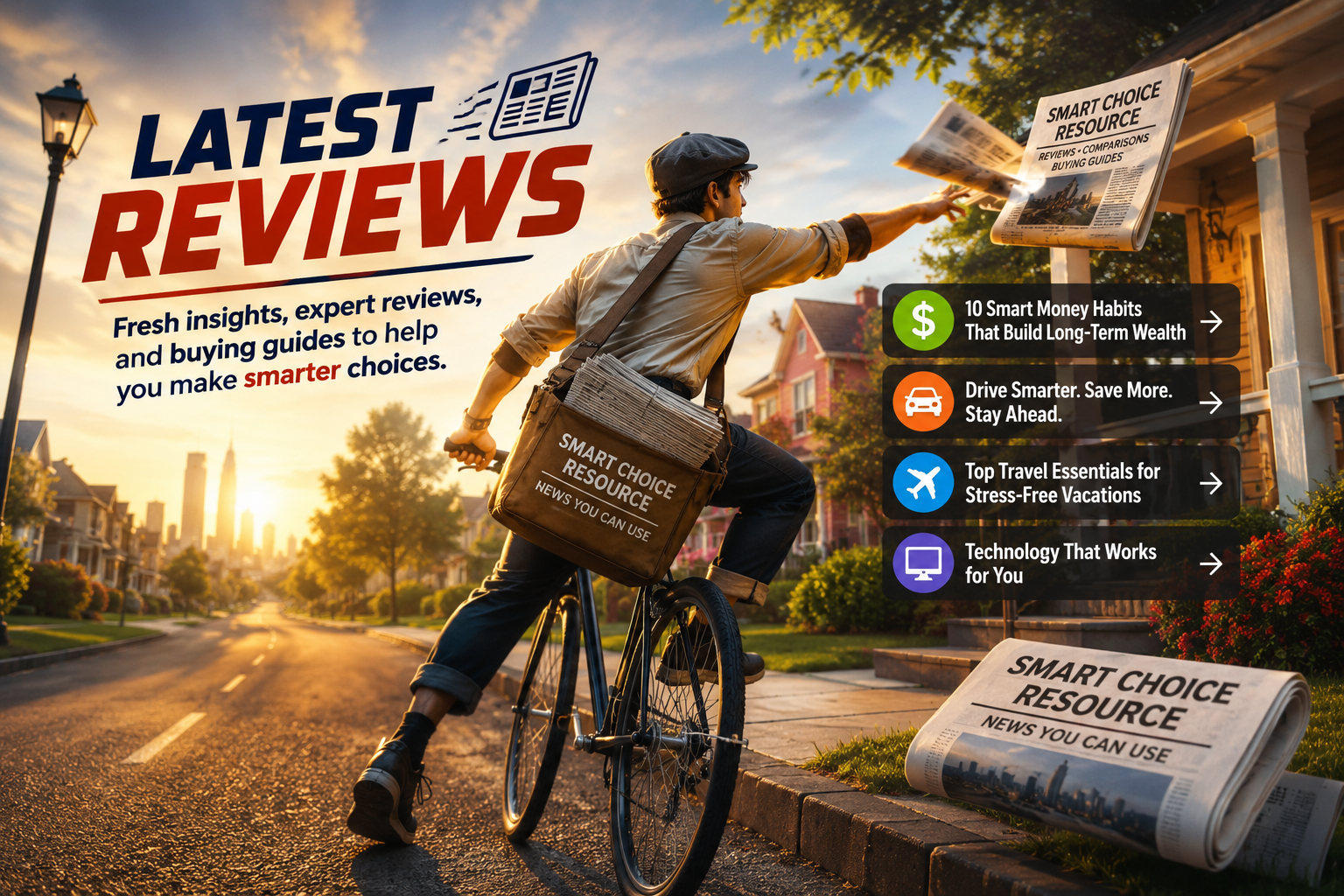 Smart Choice Resource Latest Reviews newspaper delivery scene